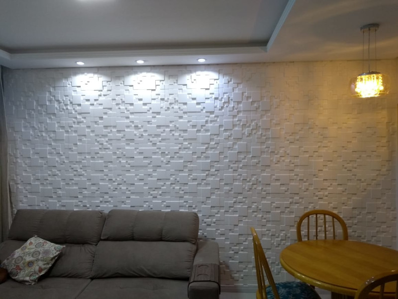 Forro com Parede 3D